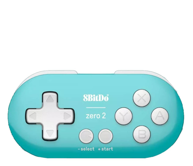 8BitDo Zero 2 Bluetooth Gamepad Mini Controller - Turquoise RET00222 - 1106092 - zdjęcie